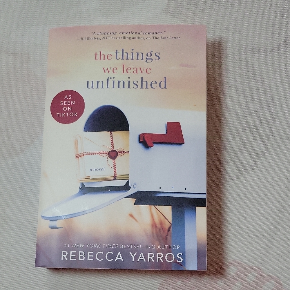 Such A Great Read — The Things We Leave Unfinished (Pink Cover)